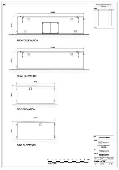 switchroom elevation